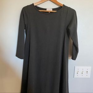 Comfy long sleeve mini dress